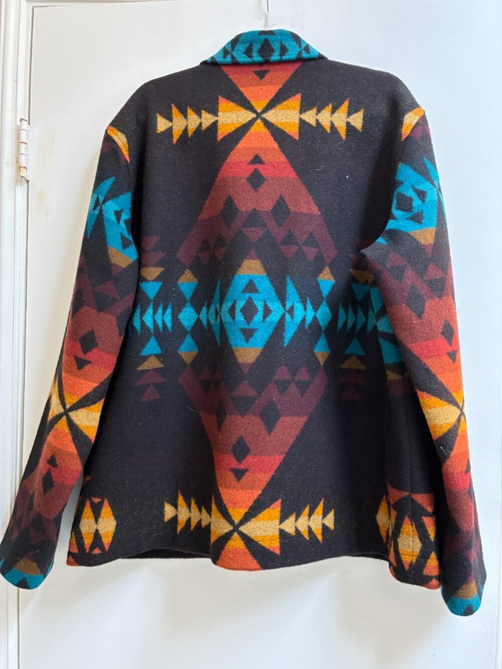 Men's Pendleton Silverton Wool Diamond Peak Coat - XL - Picture 4 of 14